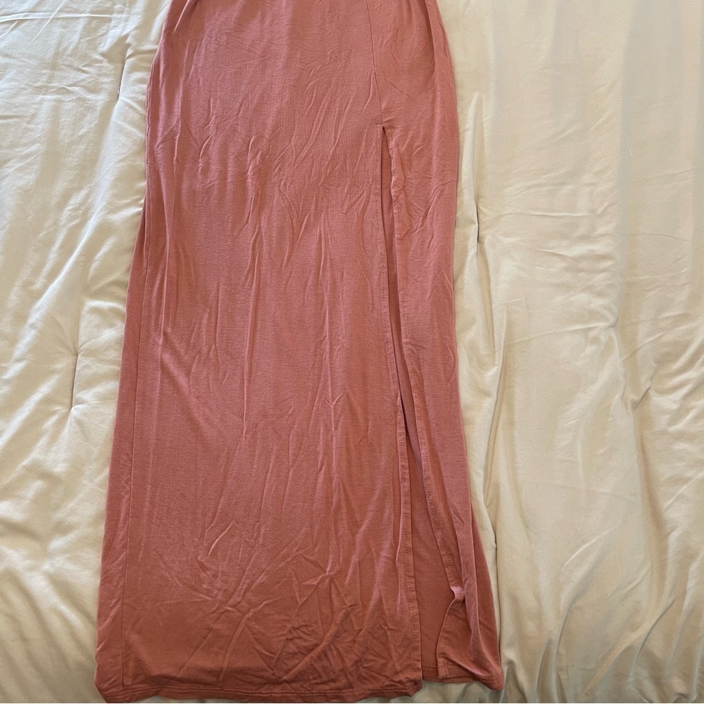 Lulu’s Elegant Pink Maxi Dress Size XS - Picture 2 of 6
